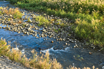 Araki river, Hida Furukawa, Japan