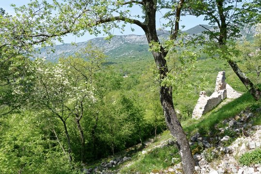 Kroatien - Crikvenica - Burgruine Badanj