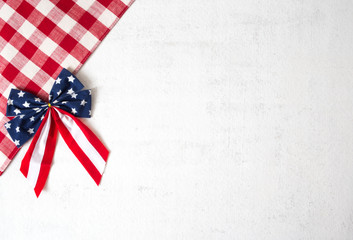 Fototapeta premium Patriotic Red White and Blue Background