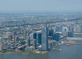 Fototapeta na wymiar City Skyline View Architecture New York USA - JFK