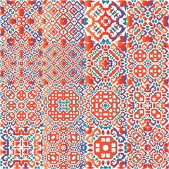 Mexican vintage talavera tiles.