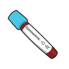 Illustration graphic vector of corona virus bottle, corona virus in wuhan.