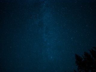 Fototapeta na wymiar Bright Milky Way