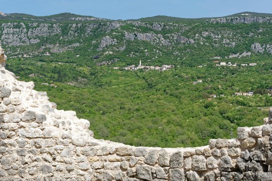 Kroatien - Crikvenica - Burgruine Badanj