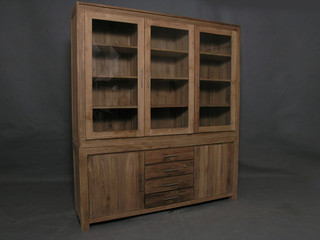 Classy and Modern Luxury Wooden Storage Cabinet for Home Interiors Furniture in Isolated Background