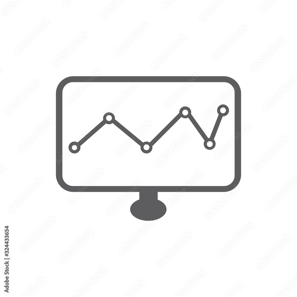 Poster seo optimization, programming process flat design