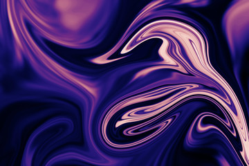 Abstract background of colorful liquid liner. Abstract texture of liquid acrylic.