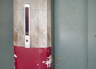 Old elevator conditions and unhygienic doors that are a collection of viruses that can spread to people.