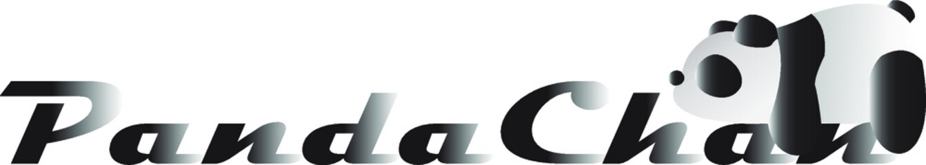 icon logo panda for company © Fflat.HDS