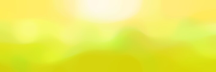 Fototapeta premium soft blurred horizontal background bokeh graphic with khaki, gold and lemon chiffon colors space for text or image