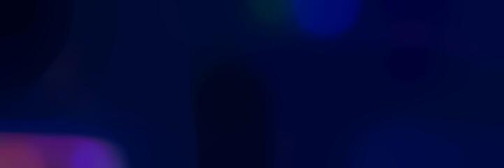 blurred bokeh horizontal background bokeh graphic with very dark blue, very dark magenta and indigo colors space for text or image