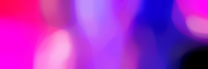 soft blurred horizontal background texture with medium orchid, medium blue and violet colors and free text space