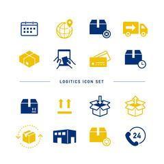 LOGISTICS ICON SET