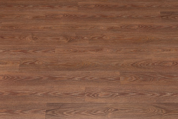 Natural dark brown wooden surface floor texture background.  polished  laminate  parquet
