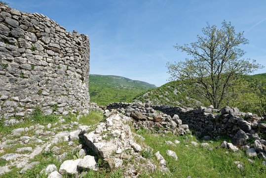 Kroatien - Crikvenica - Burgruine Badanj