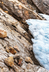 Dachstein glacier in September. Austria