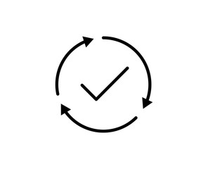 Check line icon