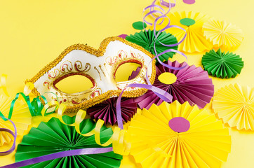 colorful background of mardi gras or carnival © vimart