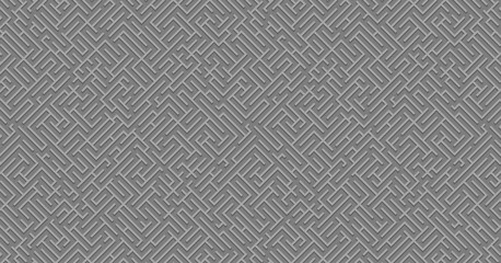 Abstract maze labyrinth illustration. Geometric background.