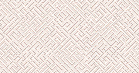 Fototapeta na wymiar Abstract maze labyrinth illustration. Geometric background.