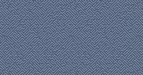 Fototapeta na wymiar Abstract maze labyrinth illustration. Geometric background.