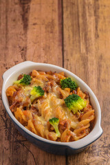 ショートパスタグラタン