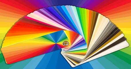 nuancier arc-en-ciel 