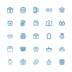 Editable 25 offer icons for web and mobile