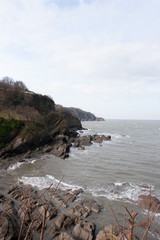 Fototapeta na wymiar Devon Coast