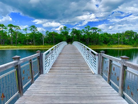 Seaside florida bridge