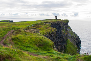 Fototapeta na wymiar The cliffs of Moher in Co Clare in the West of Ireland