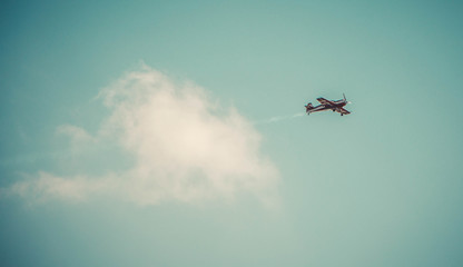 airplanes in the sky