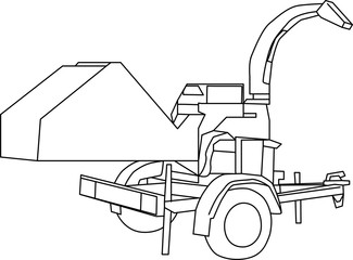 wood chipper draw