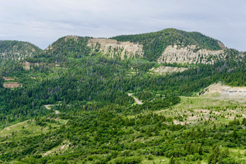 Fototapeta na wymiar Douglas Pass, a mountain pass in Colorado