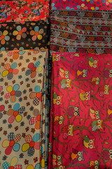 Bangkok/Thailand - Febuary 29 2020 : Abstract background, Thai pattern fabric