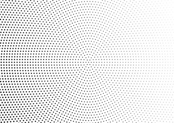 Abstract halftone dotted background. Monochrome pattern with dot and circles.  Vector modern pop art texture for posters, sites, business cards, cover postcards, interior design, labels, stickers.