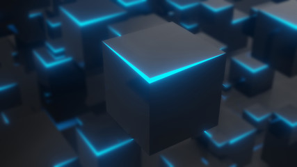 Cube - Abstract Background
