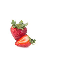 strawberry or strawberry with concept on background new.