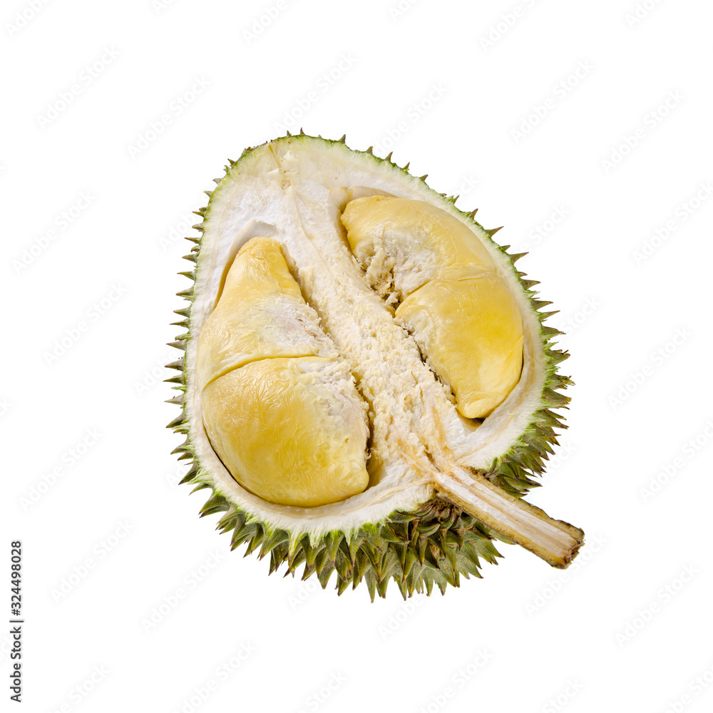 Wall mural durian or durian with concept on background new.