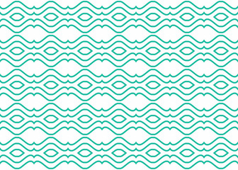 Seamless geometric pattern design illustration. Background texture. In green, white colors.