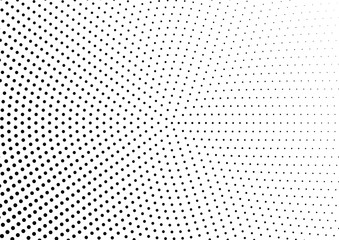 Abstract halftone dotted background. Futuristic grunge pattern, dot, circles.  Vector modern optical pop art texture for posters, sites, business cards, cover, labels mockup, vintage stickers layout.