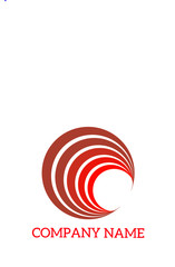 abstract logo of company name