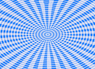 nappe tissu Vichy bleu