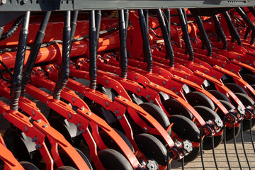 Agricultural machinery. The elements and components of agricultural techniques