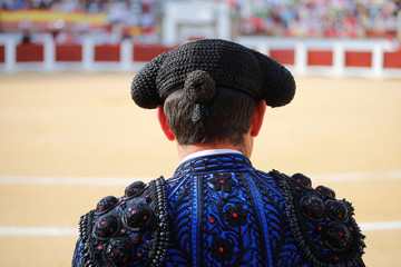 bullfighter in the bullring