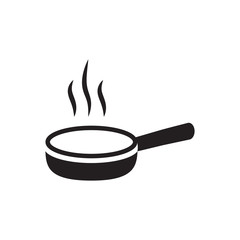 frying pen icon collection, trendy style