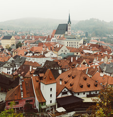 Cesky Krumlov town