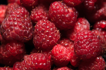 Fresh raspberry  Close up