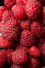 Fresh raspberry  Close up