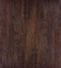 Old grunge dark textured wooden background, top view brown paneling. Vintage